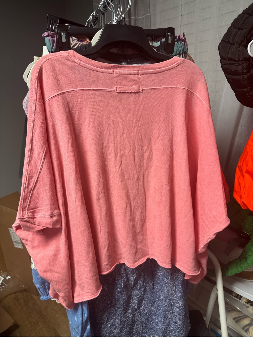We The Free CC Tee Size Large NWOT RT $38. CURRENT Online color Red Hot - Picture 5 of 7